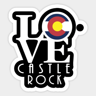 LOVE Castle Rock Sticker